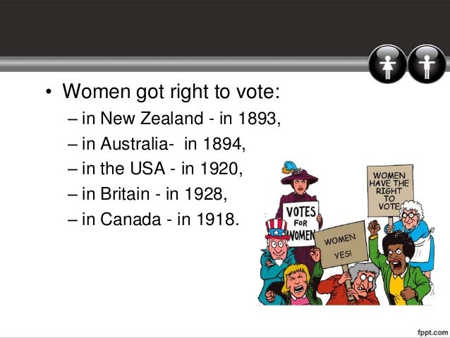 on womens right to vote by on womens right to vote by