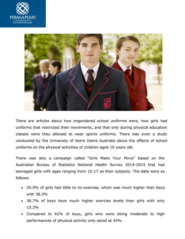 Gender Equality and School Uniform Policies
