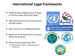 Climate Change: Gender, Food Security, Human Security, & Development ...