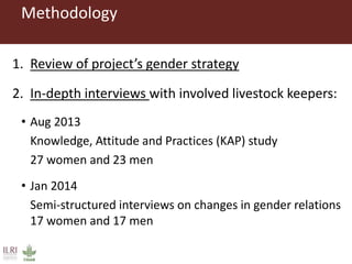 From gender analysis to transforming gender norms: Using empowerment pathways to enhance gender equity and food security in Tanzania