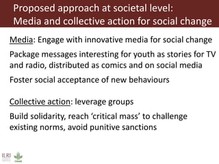 From gender analysis to transforming gender norms: Using empowerment pathways to enhance gender equity and food security in Tanzania