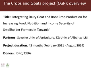 From gender analysis to transforming gender norms: Using empowerment pathways to enhance gender equity and food security in Tanzania