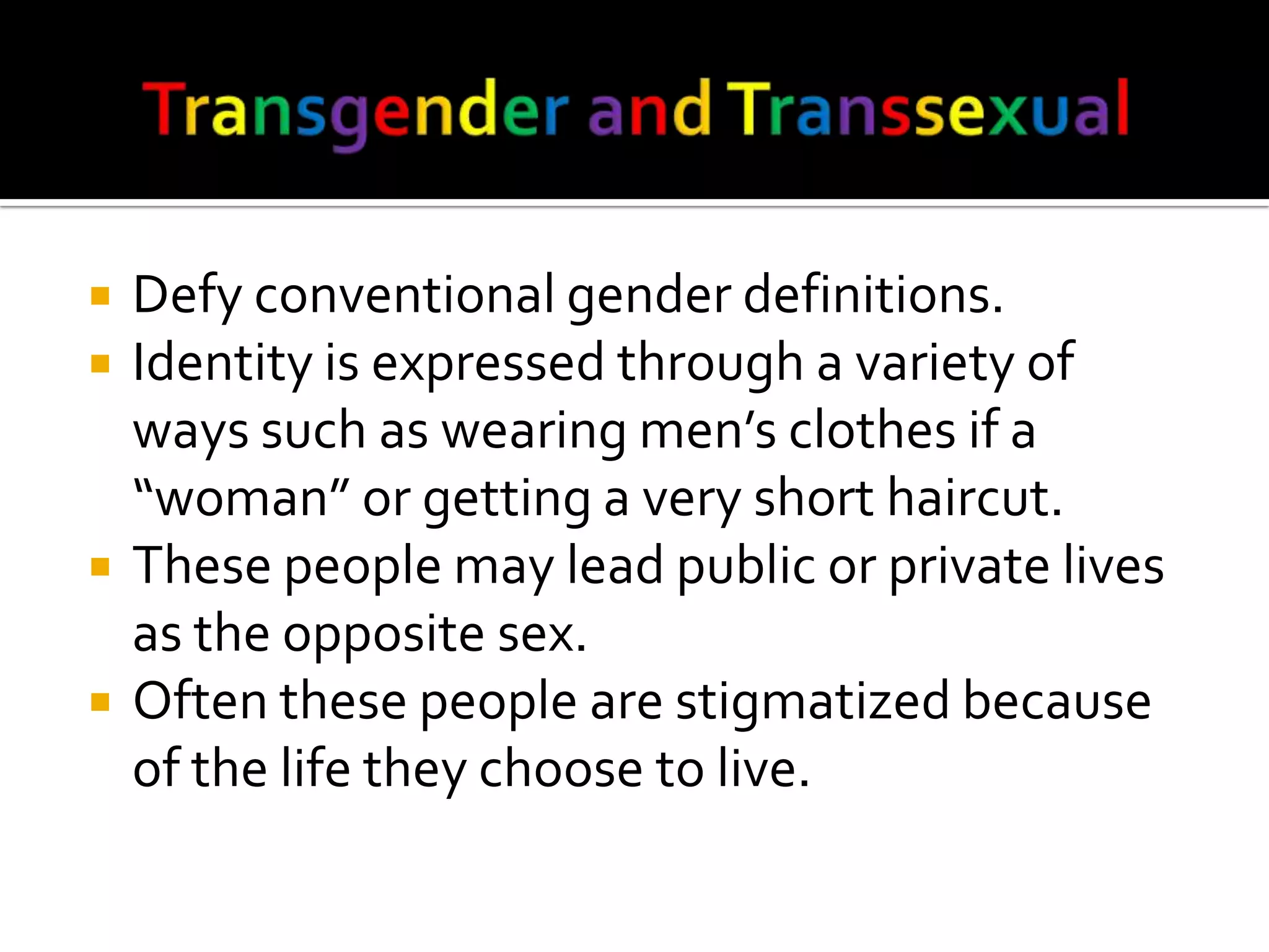 Gender identity and sexual orientation pp | PPT