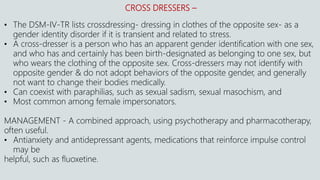 Gender identity disorder | PPTX