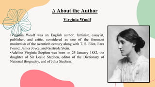 Gender Identity in'Orlando _ A Biography' - Paper 106 | PPTX