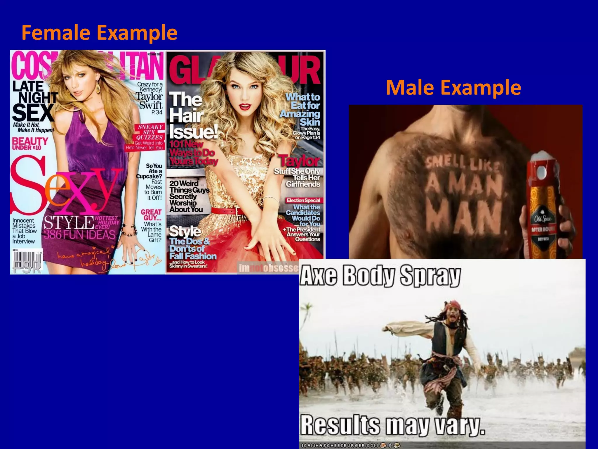 Female Example
Male Example
 