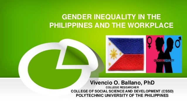 gender inequality essay philippines