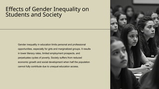 Gender Inequality in pakistan gender based violence | PPTX