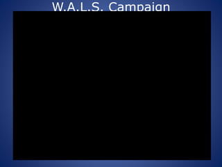 W.A.L.S. Campaign
 