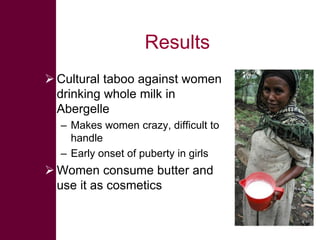 Safe Food, Fair Food: Summary of findings on gender-related issues within sheep   and goat value chains in Ethiopia