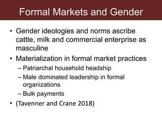 Hawking against hegemony: Fighting patriarchy through informal milk market participation in central Kenya