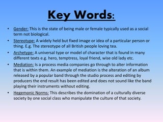 Gender key words | PPTX