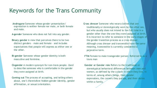 Gender Keywords