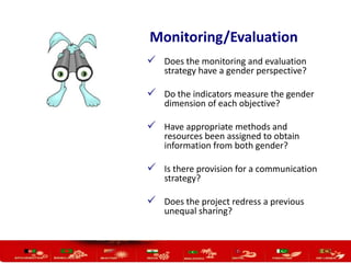 Gender mainstreaming in organization, policies, programs and projects ...