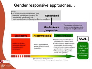 Module 2: Gender Strategy Development