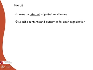 Module 3: Gender responsive organizations