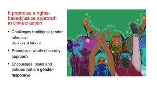 Gender Equality and Climate Change Adaptation: Why consider gender in ...
