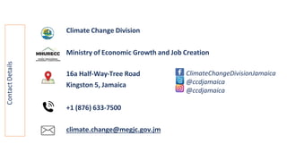 Climate Change in Jamaica: Impact and Response