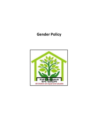 Gender Policy
 