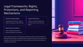Redressing Sexual Harassment and Abuse: Pathways to Justice, Safety ...