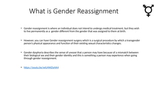 Gender Rassignment Images gender reassignment presentation .pptx