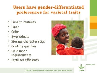 Gender Responsive Research