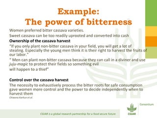 Gender Responsive Research