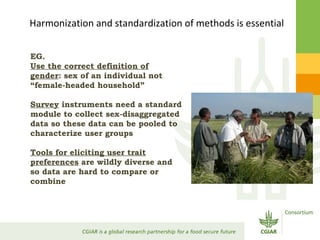 Gender Responsive Research