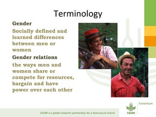 Gender Responsive Research