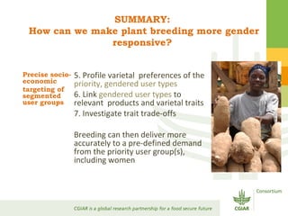 Gender Responsive Research