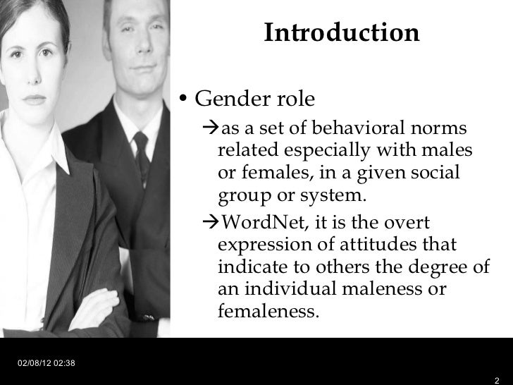 Gender role