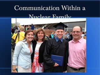 Communication Within a
Nuclear Family

 