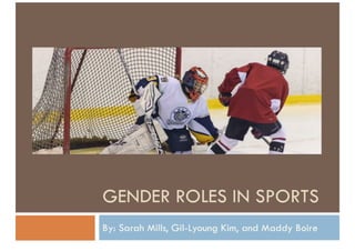 Gender Roles In Sports