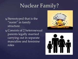 Gender Roles In The Family