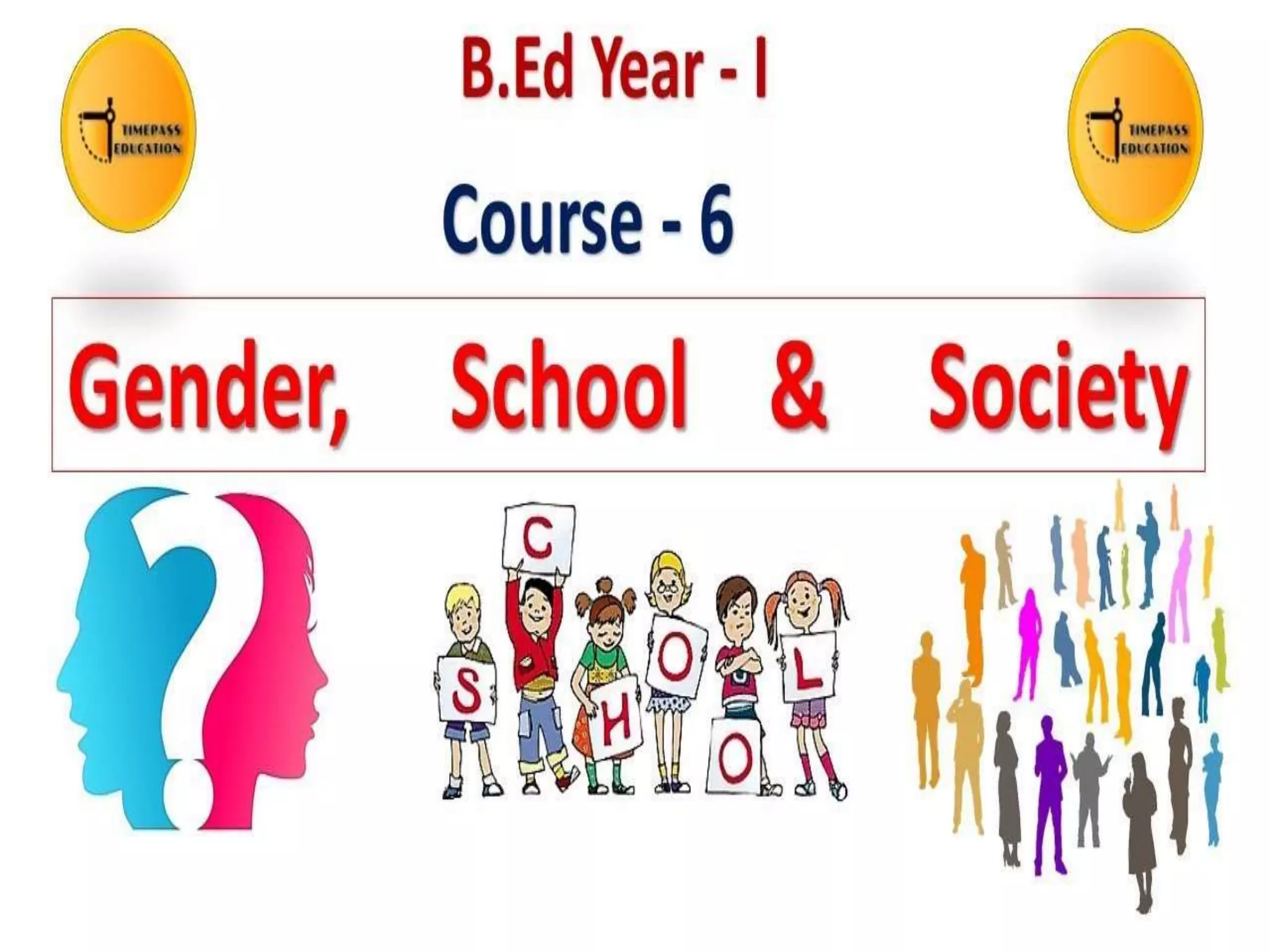 GENDER SCHOOL AND SOCIETY | PPTX