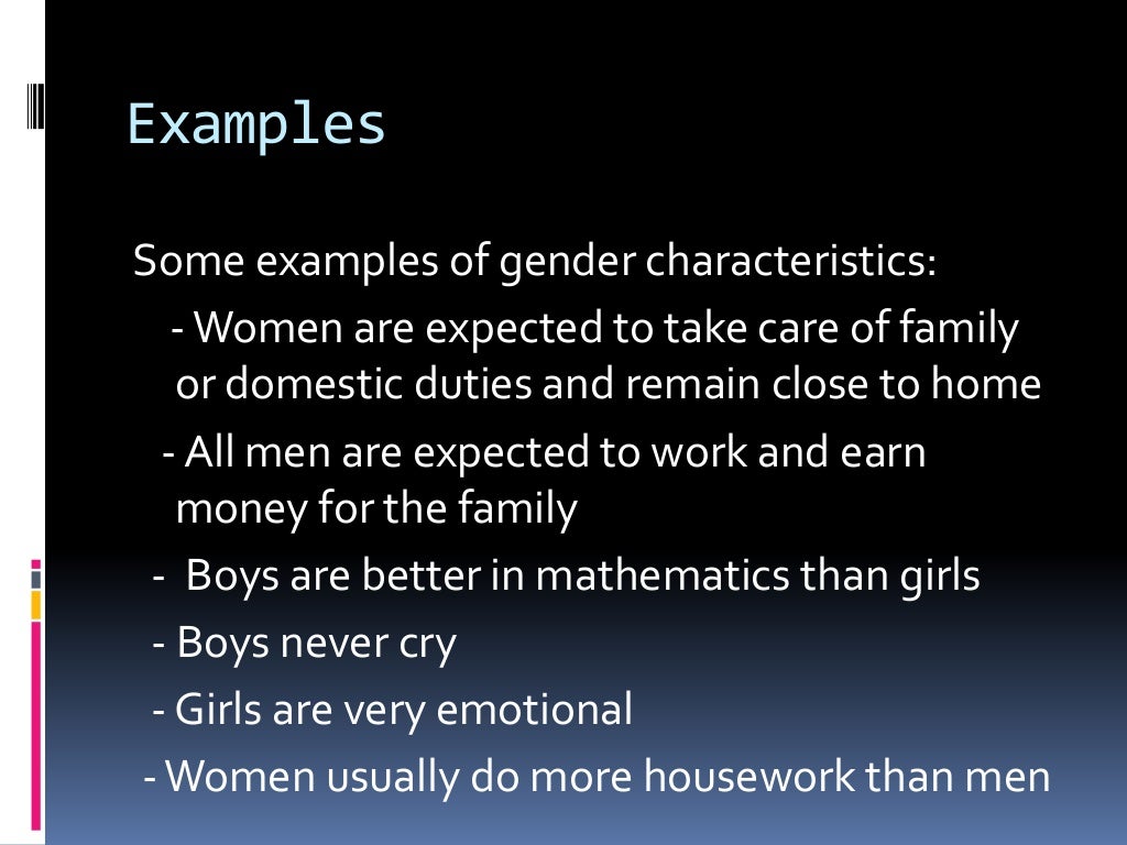 gender-sensitivity