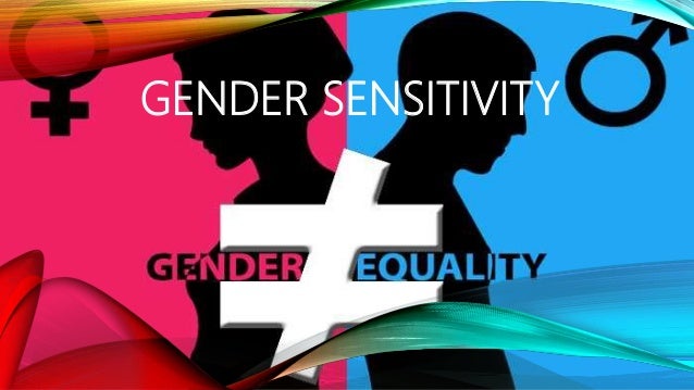 gender sensitivity training powerpoint presentation