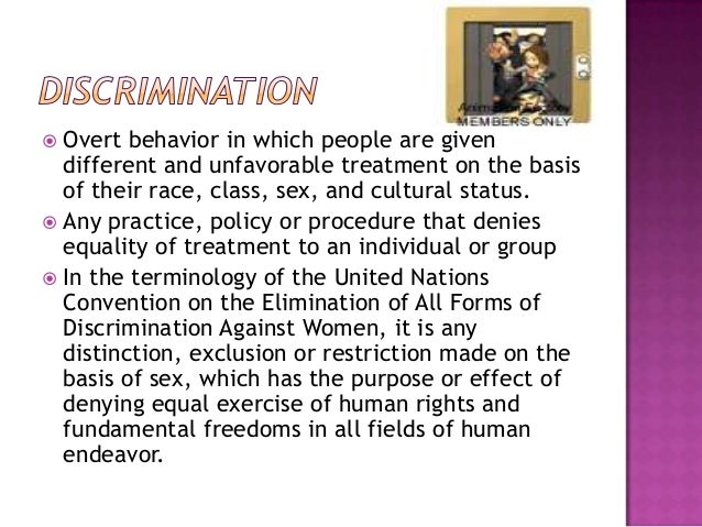 Gender sensitivity essay