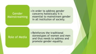 Gender sensitivity | PPTX