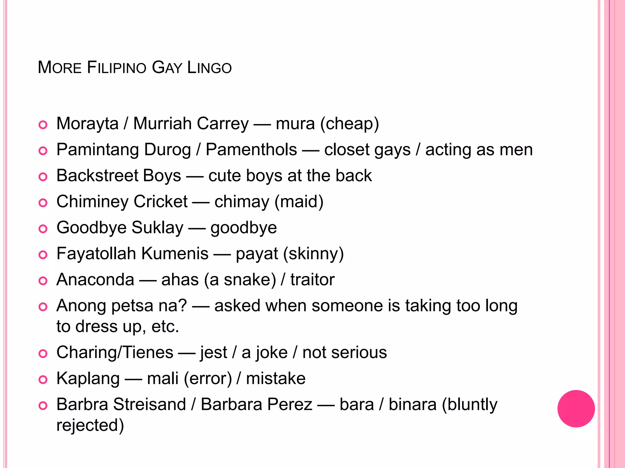 Gay Lingo sa Filipino: Why It’s More Than Just Slang