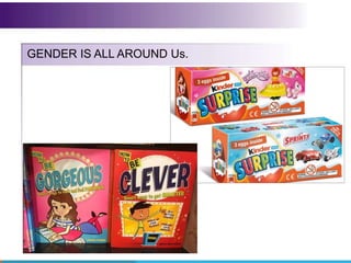 GENDER IS ALL AROUND Us.
 