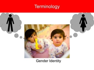 Terminology
Gender Identity
 
