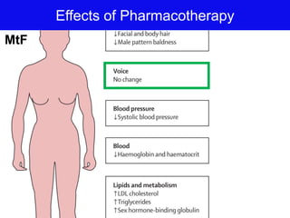 Effects of Pharmacotherapy
MtF
 