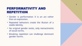 Gender Trouble by judith butler 1990.pptx