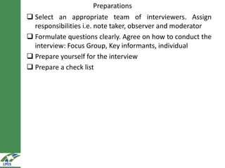 Progress in gender mainstreaming in LIVES