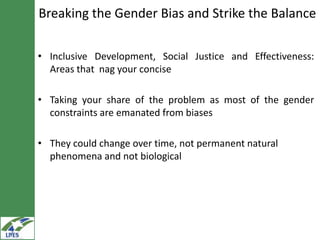 Gender in value chain analysis: Macro, meso and micro levels