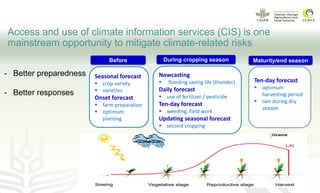 Gender and climate risk management: evidence of climate information use in Ghana