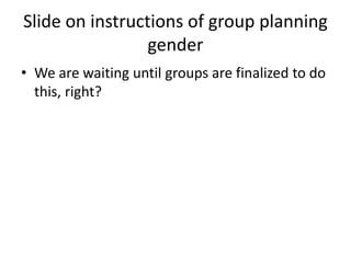 Gender  workshop presentation_final