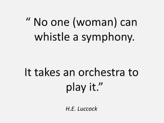Working with women and men in agricultural market development: The missing link 