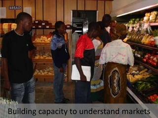 Working with women and men in agricultural market development: The missing link 